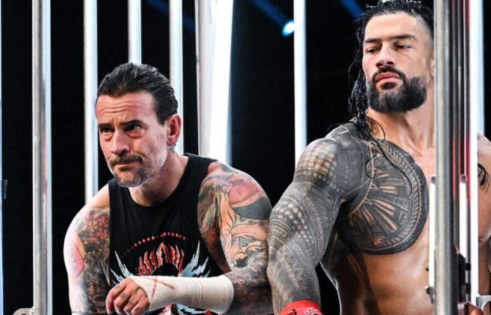 WWE considera la lucha CM Punk vs.Roman Reigns en WrestleMania 41