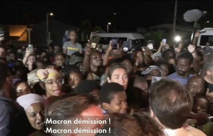 En directo – Mayotte: los mahorais piden a Emmanuel Macron que “dimita”