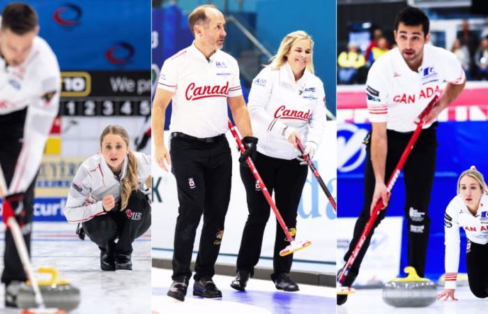 16 equipos compiten por un lugar en el Equipo de Canadá para Milano Cortina 2026 en las Pruebas Canadienses de Curling de Dobles Mixtos. – Equipo de Canadá