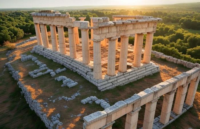 ¿A qué héroe desconocido estaba dedicado este misterioso yacimiento descubierto en Grecia?