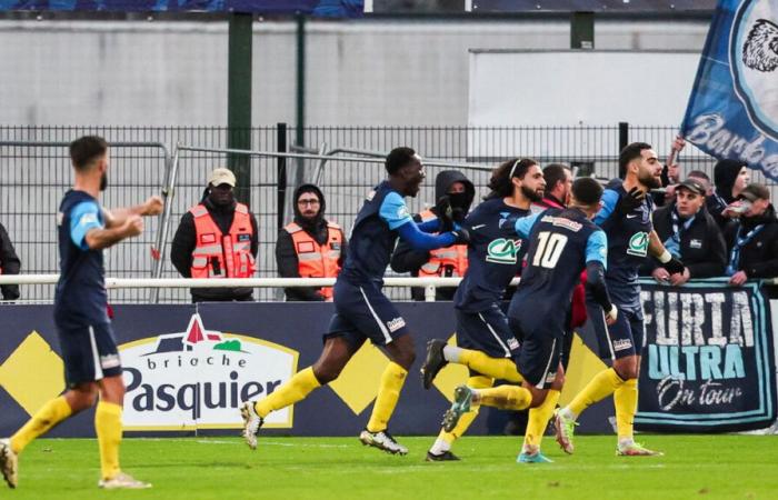 Copa de Francia: Saint-Brieuc derriba Le Havre, hazañas de Bourgoin-Jallieu y Cannes