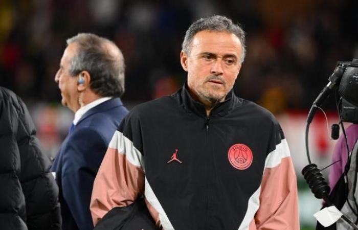 El técnico del PSG, Luis Enrique, antes de enfrentarse al Lens en la Copa de Francia (Fútbol)