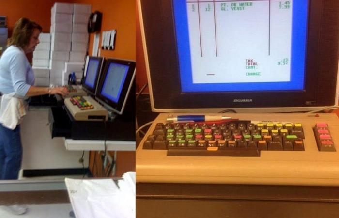 En esta panadería sigue en servicio un Commodore 64 de 42 años