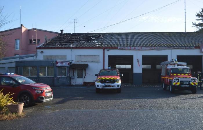 Incendiado, el cuartel de Jonzac volvió rápidamente a funcionar.