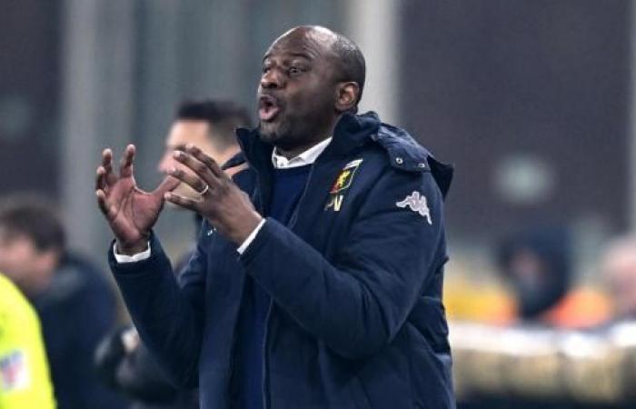 Génova, Vieira: “Merecimos el empate. ¿Mercado? No es momento de hablar de eso”