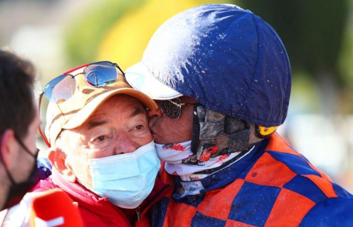 El entrenador de trote Jean-Pierre Ensch cuelga