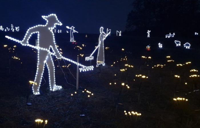 El belén navideño iluminado más grande de Francia se encuentra en este pueblo del Aude