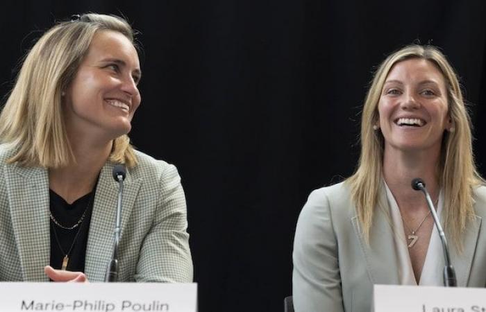 Marie-Philip Poulin y Laura Stacey, cómplices en la vida y en la pista de hielo