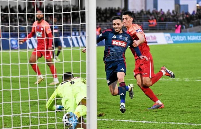 Copa de Francia: el Stade Brestois tuvo un buen desempeño en La Roche-sur-Yon