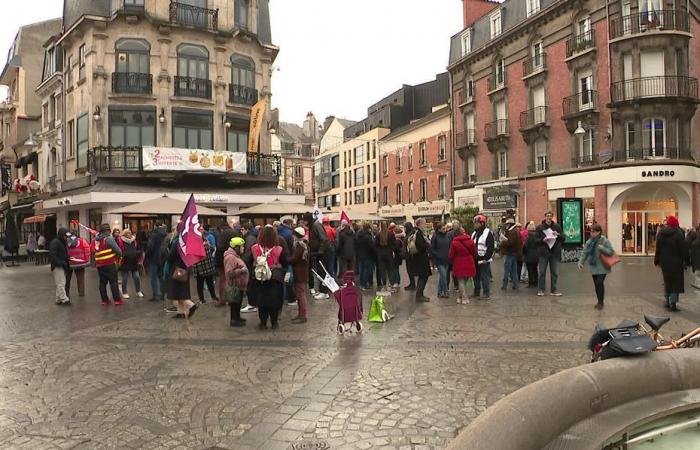 Un centenar de personas se reunieron en Reims.