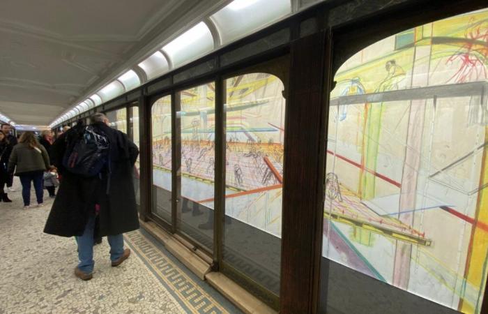 Mantén los ojos bien abiertos, es posible que te encuentres con una exposición de arte contemporáneo en el metro.