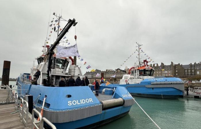 Cité d’Aleth y Solidor, los dos recién llegados del puerto de Saint-Malo, bautizados delante de sus madrinas