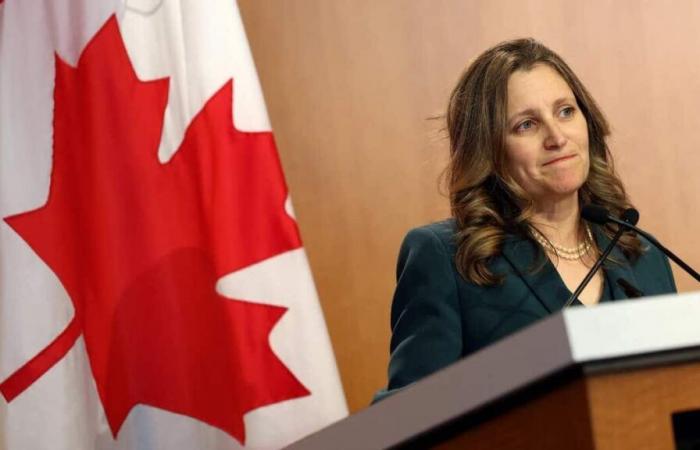 La ex ministra de Finanzas, Chrystia Freeland, gastaba mucho