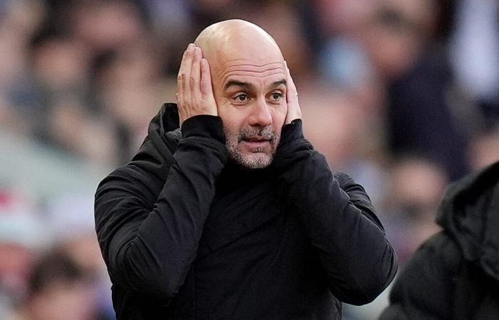 Guardiola al borde de la desesperación durante el Aston Villa-Manchester City: nunca se había visto así