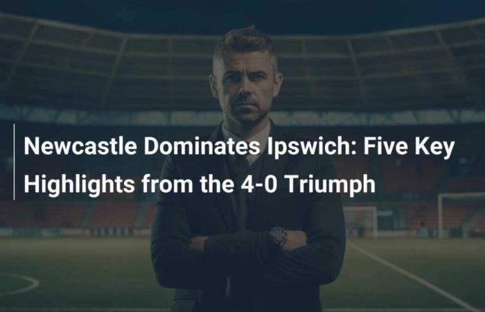 Newcastle domina a Ipswich: cinco puntos clave del triunfo 4-0