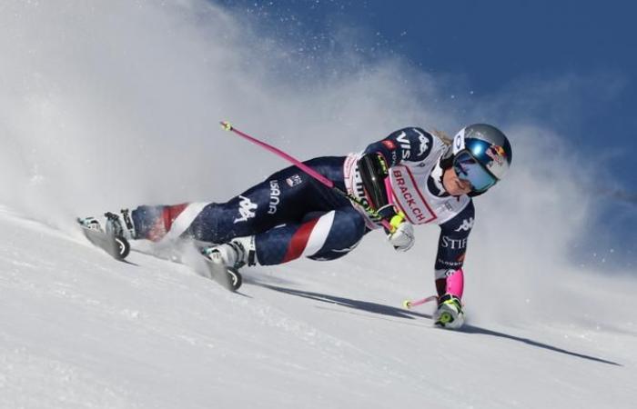 A sus 40 años y tras cinco de ausencia, Lindsey Vonn finaliza 14ª en el Super-G de Saint-Moritz