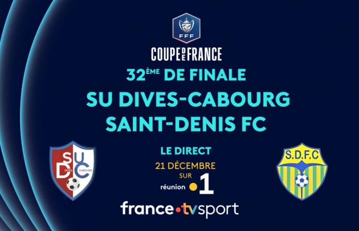 Dives-Cabourg/Saint-Denis FC en directo en Reunión La 1ère