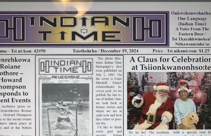 Indian Time, el fin de una larga tradición periodística en Akwesasne