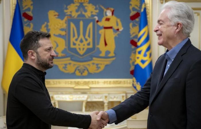 El director de la CIA fue recibido por Zelensky en Kiev por última vez antes del final de sus funciones