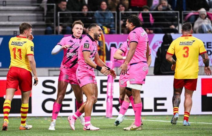 Top 14 – El Stade français gana al Perpignan y se aleja de la zona roja