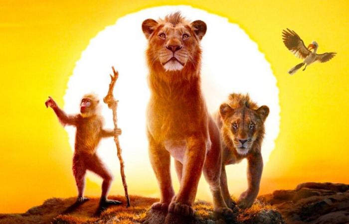 Mufasa – El Rey León se separa del grupo de perseguidores y se mantiene primero con 742 mil euros