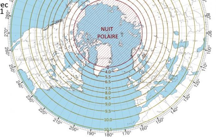 El día más corto del año en el hemisferio norte 21/12/2024