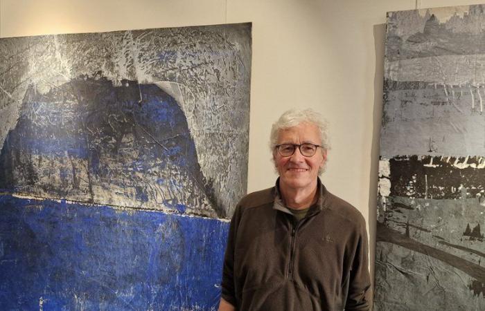 Alain Ballereau expone sus pinturas en la Galerie Bleue de Saint-Mont