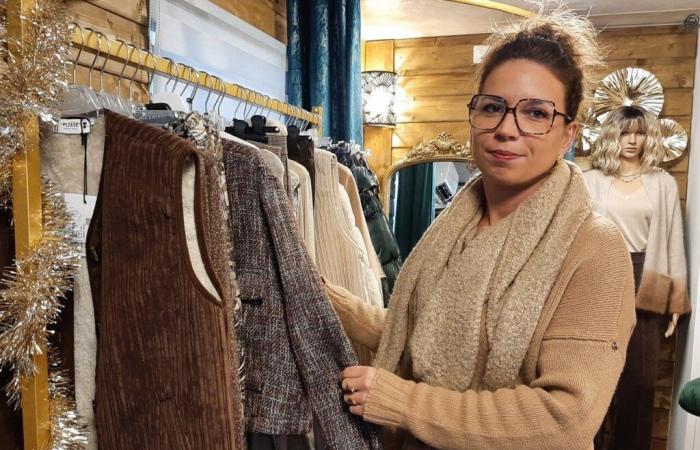 En Nogent-le-Rotrou, una tienda de ropa en una casa móvil: el espacio acogedor de Deby