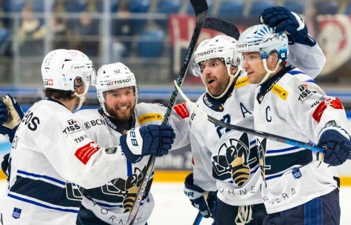 Hockey: La Chaux-de-Fonds y Sierre mantienen su dinámica opuesta