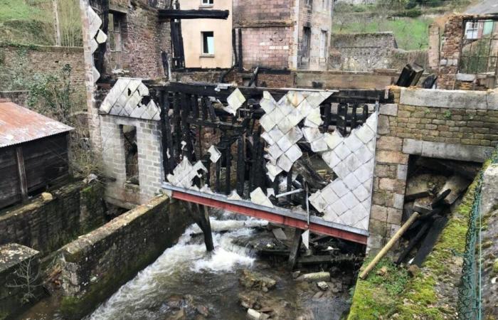 los últimos rastros del vestigio eliminado tras el incendio