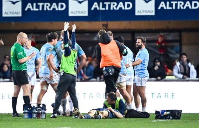 Montpellier-Racing 92. ¿Acertó el árbitro al pitar el final del partido tras el KO de Sam James?