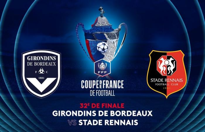 REPETICIÓN. El Girondins de Bordeaux perdió 1-4 ante el Stade Rennais en los dieciseisavos de final de la Copa de Francia