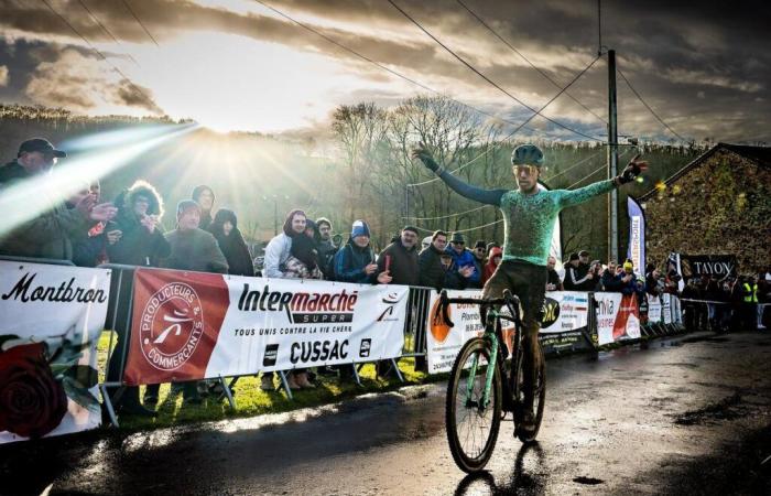 Joshua Dubau ilumina el ciclocross Montbron-Eymouthiers