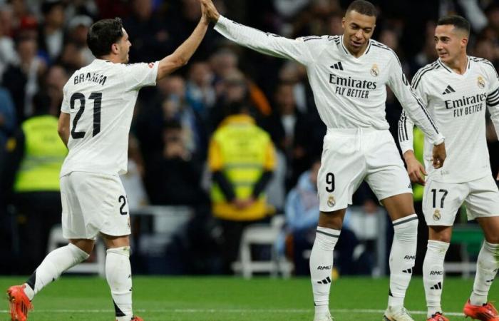 Real Madrid-Sevilla (4-2): Mbappé goleador y pasador, los madrileños superan al Barça en la clasificación