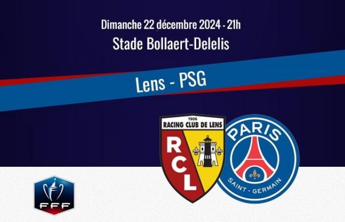 Partido: La composición oficial del equipo Lens/PSG sin Ramos