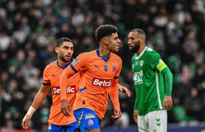 El Saint-Etienne fue duramente derrotado en casa por el Marsella en la Copa de Francia