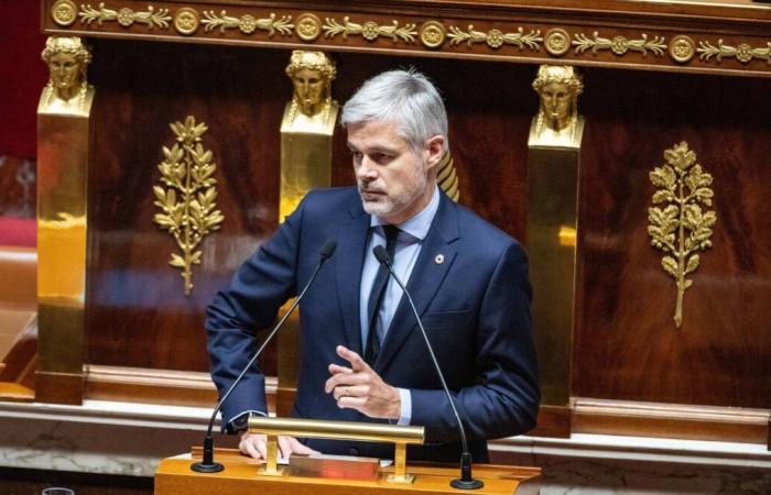 Laurent Wauquiez rechaza la propuesta de François Bayrou, pero quiere una presencia de LR