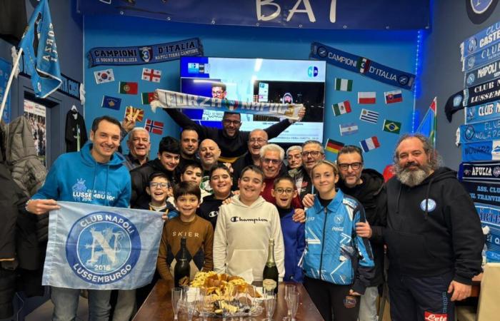 Nápoles: el Club Napoli BAT da la bienvenida a Andrea Castaldo