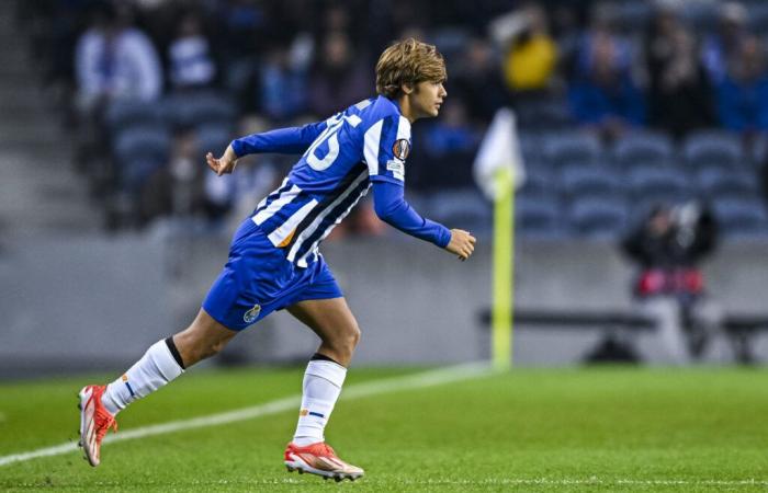 En su primera titularidad con el Porto, este joven talento portugués irrumpió en la pantalla