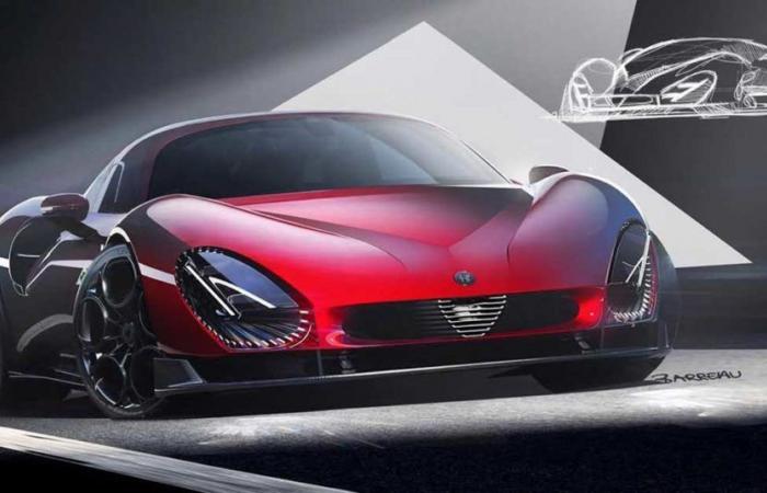 Alfa Romeo TZx Sauber: el concepto olvidado de uno de los diseñadores del 33 Stradale