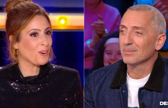 Gad Elmaleh coquetea con Léa Salamé en “¡Qué tiempo!”