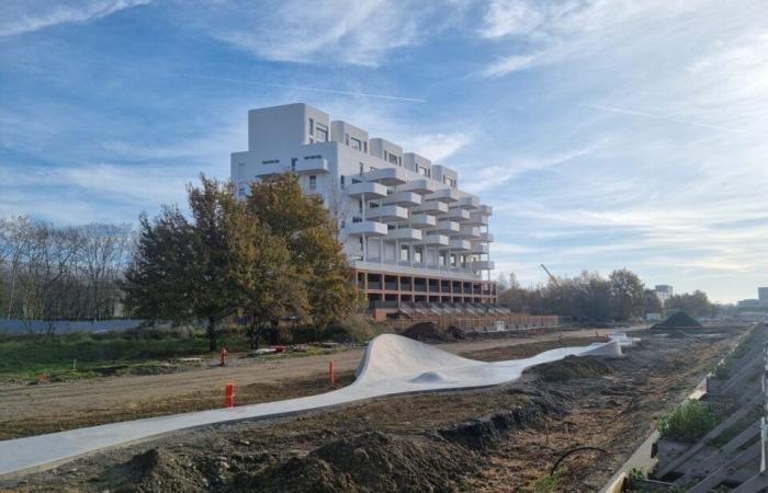 Tolosa. En esta antigua pista, se explota el betún para crear un parque de varias hectáreas.