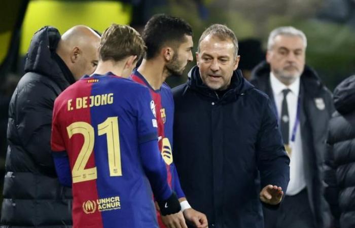 Hansi Flick orgulloso del Barça, pese a la derrota ante el Atlético de Madrid (Liga)