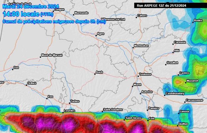 ¡Nueva tormenta de nieve en las montañas!