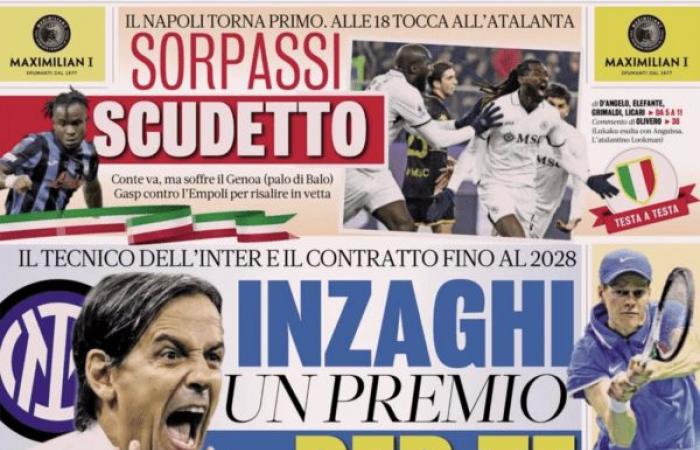 Revista de prensa, Génova se acerca al empate con Napoli. Meret “evita malas sorpresas”