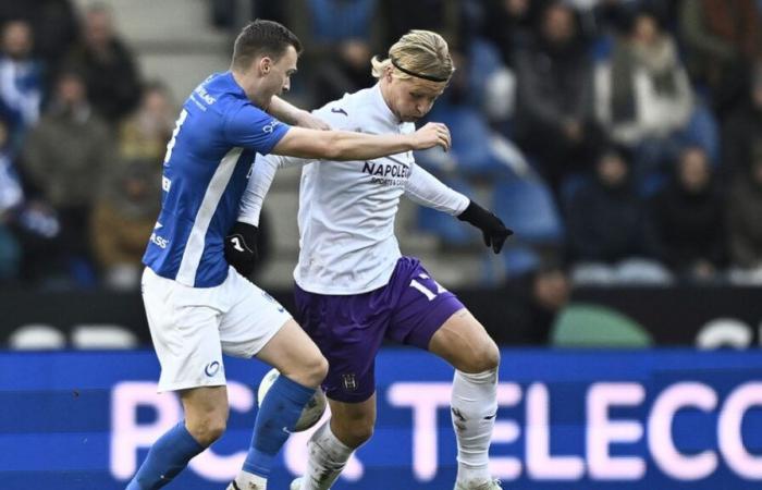 Pro League: Genk domina al Anderlecht y pone fin a la racha invicta de 11 partidos de los Mauves