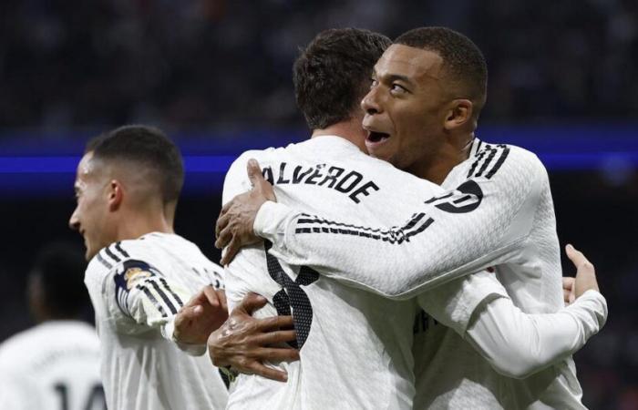 Autor de un gran gol, Mbappé guía al Real Madrid ante el Sevilla