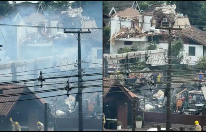 Al menos nueve muertos en accidente aéreo en zona comercial, según informe provisional