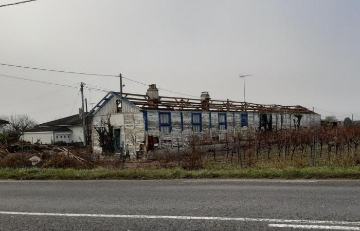 Châteaubernard: el antiguo cuartel militar inmortalizado antes de su demolición