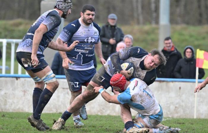 Rugby amateur – Nacional 2: Fleurance no evita el escollo navideño, derrotado por un equipo riguroso de Valence-d’Agen